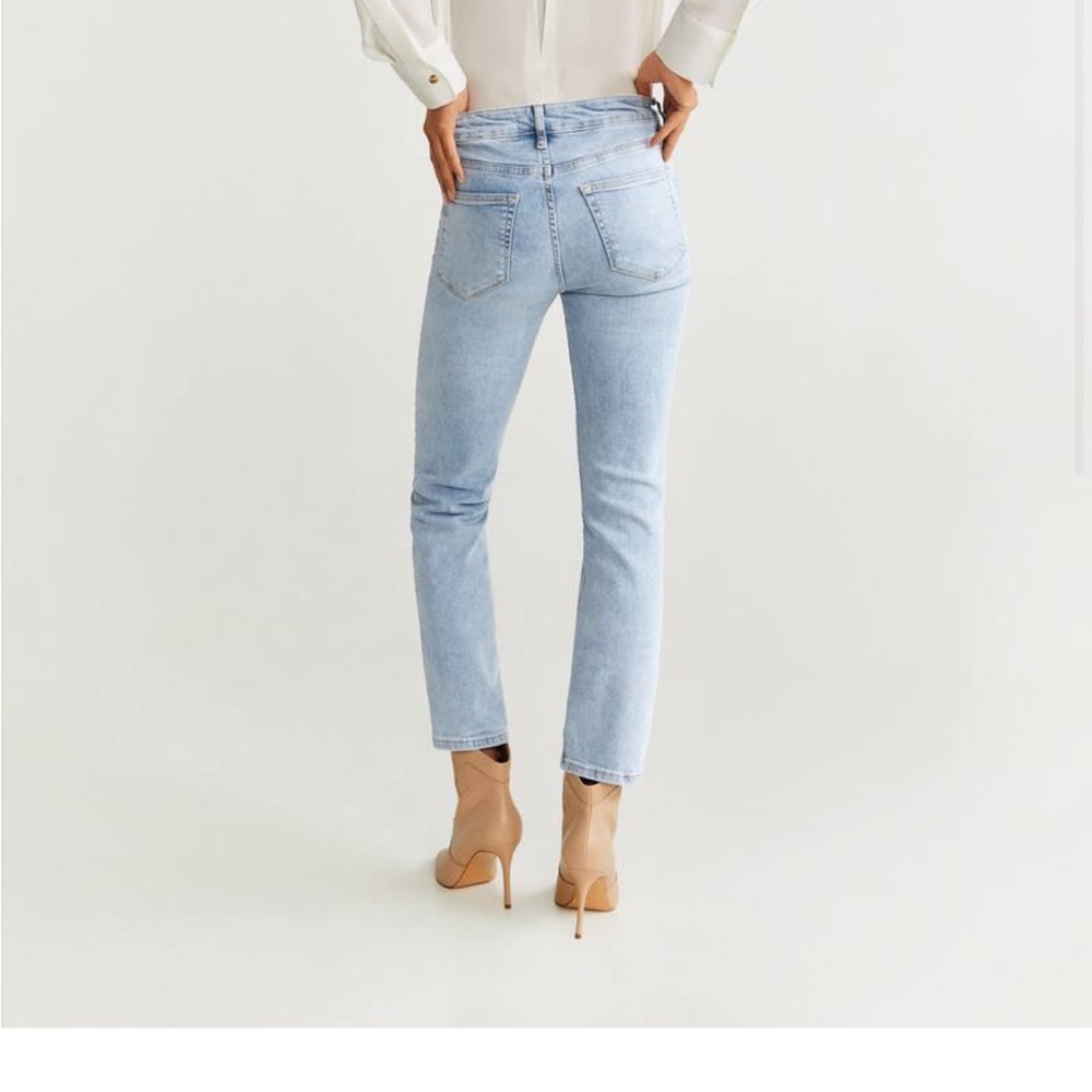 Mango regular straight jeans